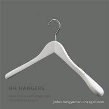 Big Shoulder Wodoen White Black Flocked Shoulder Hanger